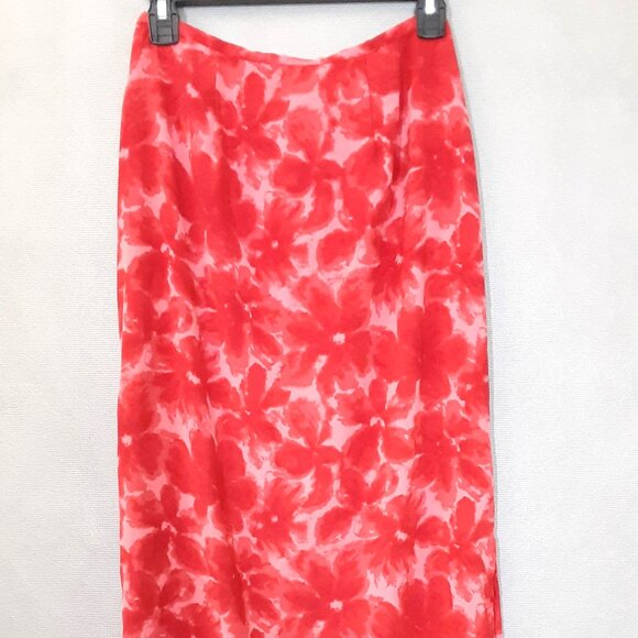 Kathie Lee Collection Woman's Skirt Size 8, Ankle Length. Slits on both sides - Picture 1 of 8